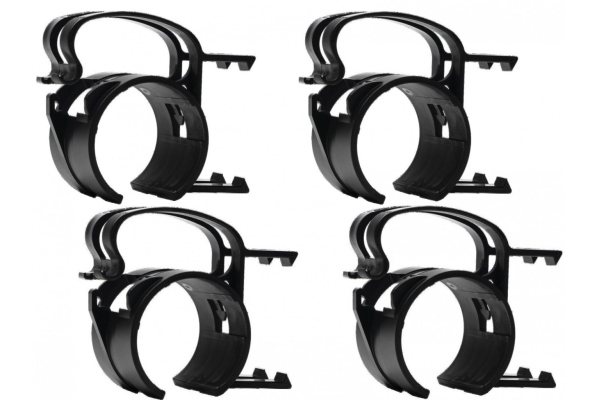 SNAP Mounting clamp black 4x