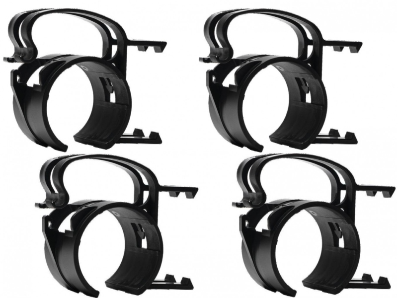 Alutruss SNAP Mounting clamp black 4x