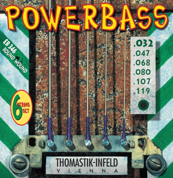 Thomastik Set 6 corzi bas - Power Bass Magnecore 