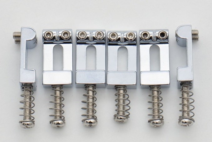 Set 6 saboti pentru tremolo Goeldo Saddles for Strat