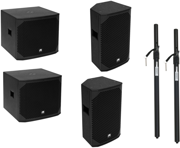 Omnitronic PA Set AZX active M/L