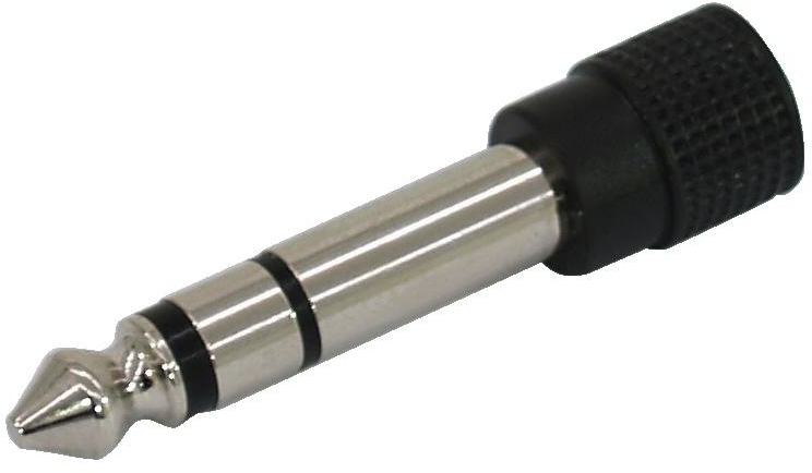 Omnitronic Adapter 6.35 Jack(M)/3.5(F) stereo 10x