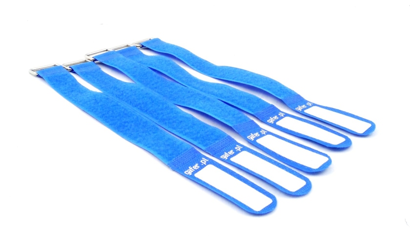 GAFER.PL Tie Straps 25x550mm 5 pieces blue