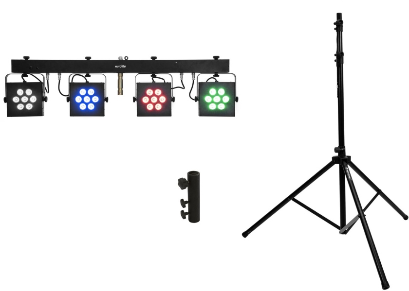 Eurolite Set LED KLS-3002 + M-4 Speaker-System Stand