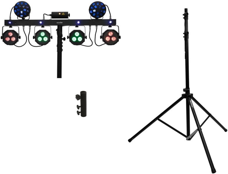 Eurolite Set LED KLS Laser Bar Next FX Light Set + M-4 Speaker-System Stand
