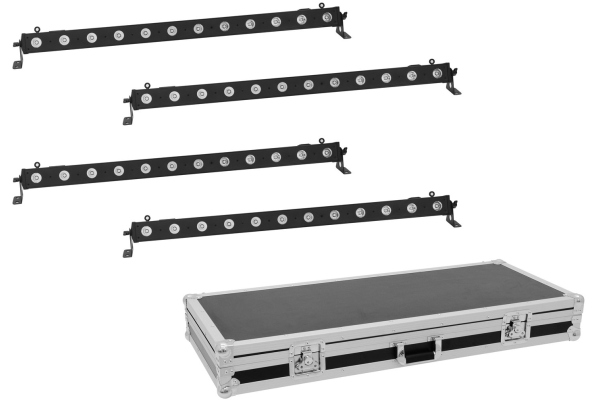 Set 4x LED BAR-12 QCL RGBW Bar + Case Set 4x LED BAR-12 QCL RGBW Bar + Case