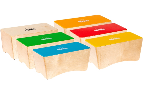 Classroom Bongo Cajon Group Rhythm Set - 6 Pcs. Classroom Bongo Cajon Group Rhythm Set - 6 Pcs.