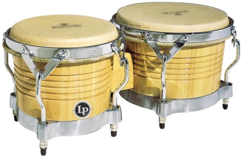 Latin Percussion Bongo Matador Wood Natur