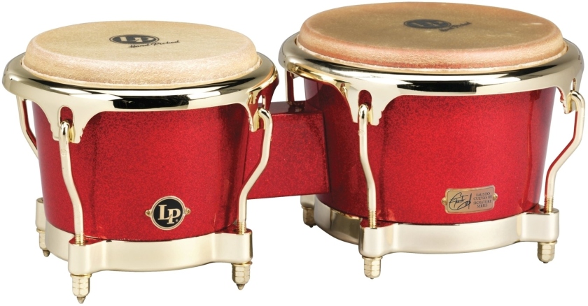Latin Percussion Bongo Galaxy Fiberglass Fausto Cuevas III Signature
