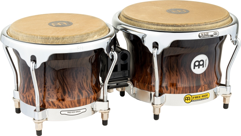 Meinl Professional Series Wood Bongo - Brown Burl 7