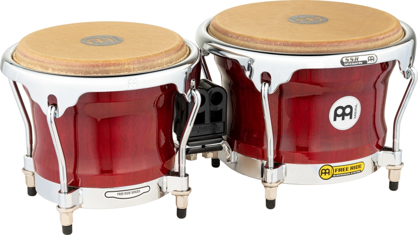 Meinl Professional Series Wood Bongo - Cherry Red 7