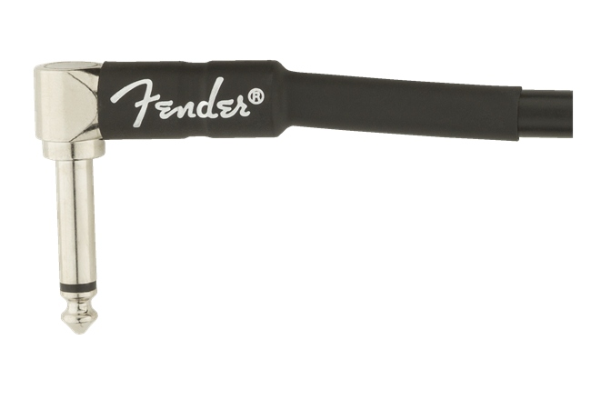 Set Cabluri Instrument Fender Professional Series Instrument Cable 2-Pack Angle/Angle 6" Black