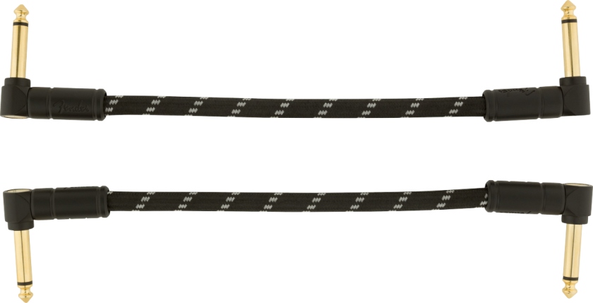 Fender Deluxe Series Patch Cables (2-Pack) Angle/Angle 6