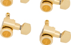 Set chei chitară electrică Fender Locking Stratocaster/Telecaster Staggered Tuning (Gold) 