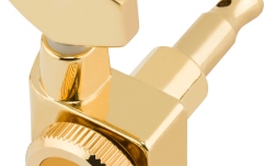 Set chei chitară electrică Fender Locking Stratocaster/Telecaster Staggered Tuning (Gold) 