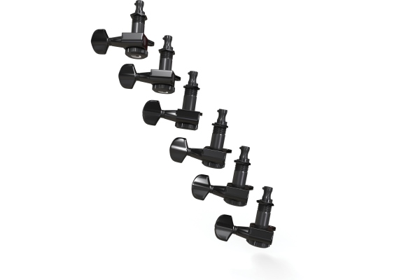 Auto-Trim Locking Tuning Machines 6 In-line- Black Auto-Trim Locking Tuning Machines 6 In-line- Black