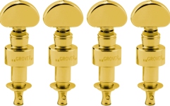 Set cheițe Banjo Grover 119G Geared Banjo Pegs Gold