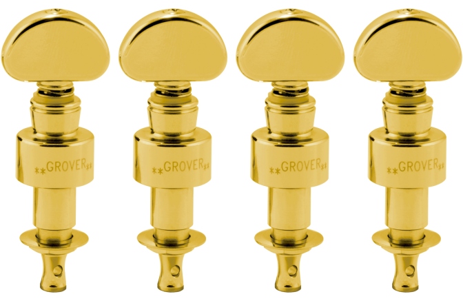 Set cheițe Banjo Grover 119G Geared Banjo Pegs Gold