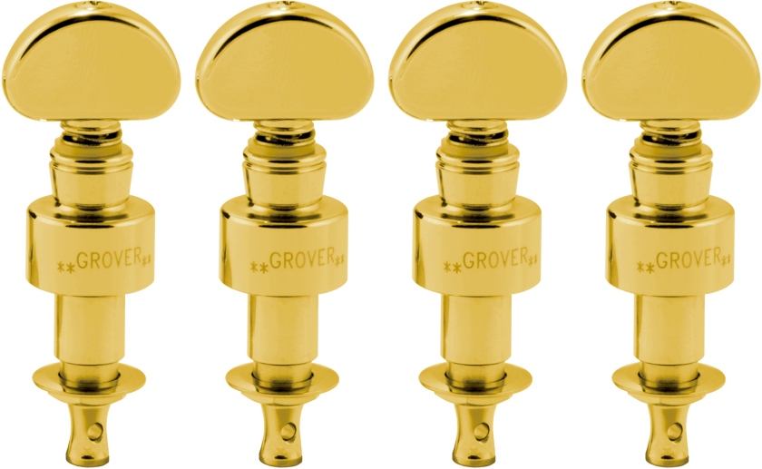 Grover 119G Geared Banjo Pegs Gold