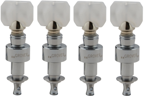 Grover 120C Geared Banjo Pegs Chrome