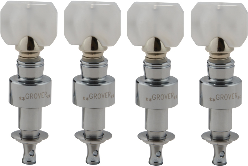 Grover 120C Geared Banjo Pegs Chrome