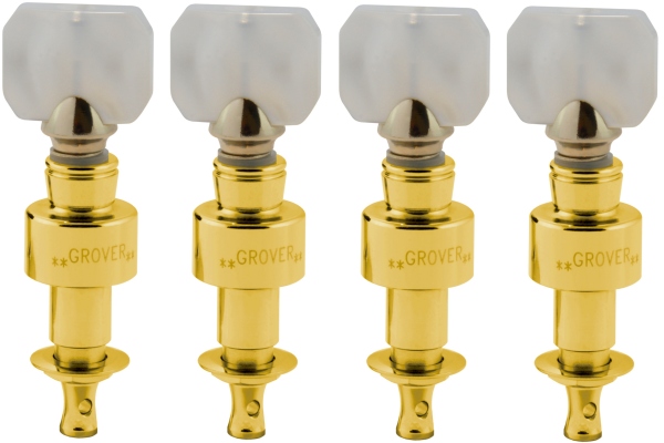 Grover 120G Geared Banjo Pegs Gold