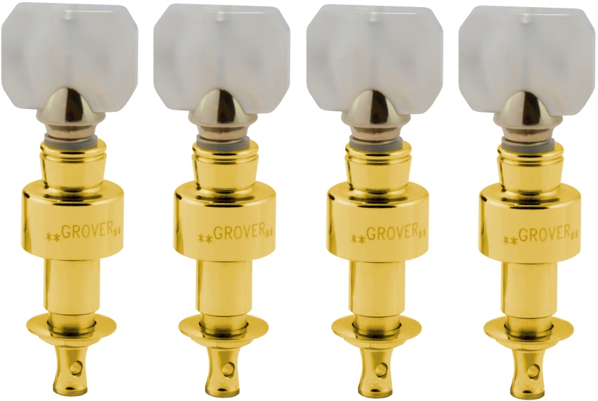 Grover 120G Geared Banjo Pegs Gold