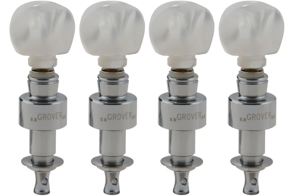 Grover 123C Geared Banjo Pegs Chrome