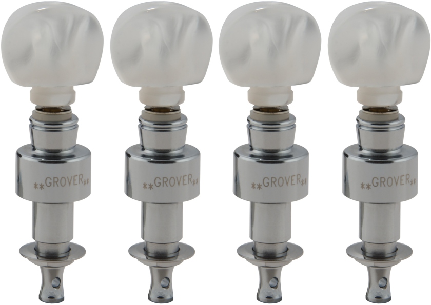 Grover 123C Geared Banjo Pegs Chrome