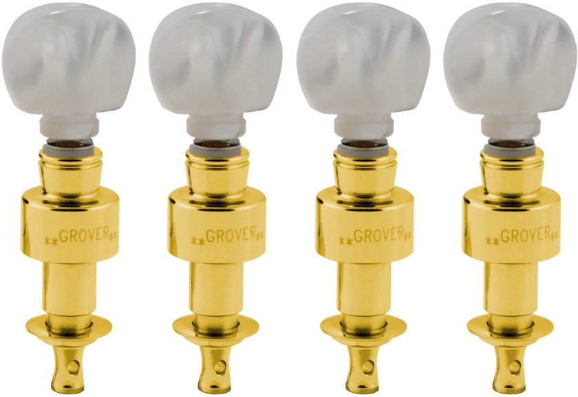 Grover 123G Geared Banjo Pegs Gold