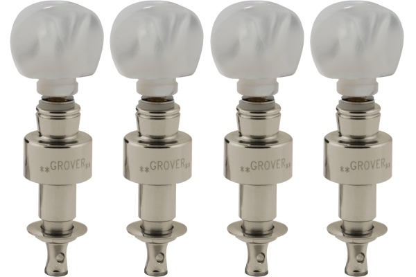 Grover 123N Geared Banjo Pegs Nickel
