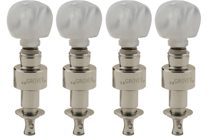 Set cheițe Banjo Grover 123N Geared Banjo Pegs Nickel