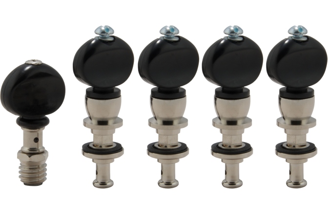 Set cheițe Banjo Grover 25B Champion Banjo Pegs Nickel