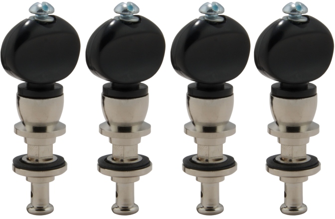 Set cheițe Banjo Grover 75B Champion Banjo Pegs Nickel