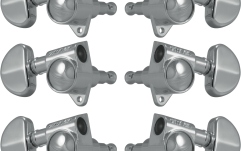Set cheițe chitară Grover 102-18C Original Rotomatics 3 + 3 Chrome