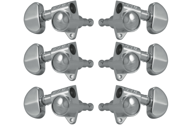 Set cheițe chitară Grover 102-18C Original Rotomatics 3 + 3 Chrome