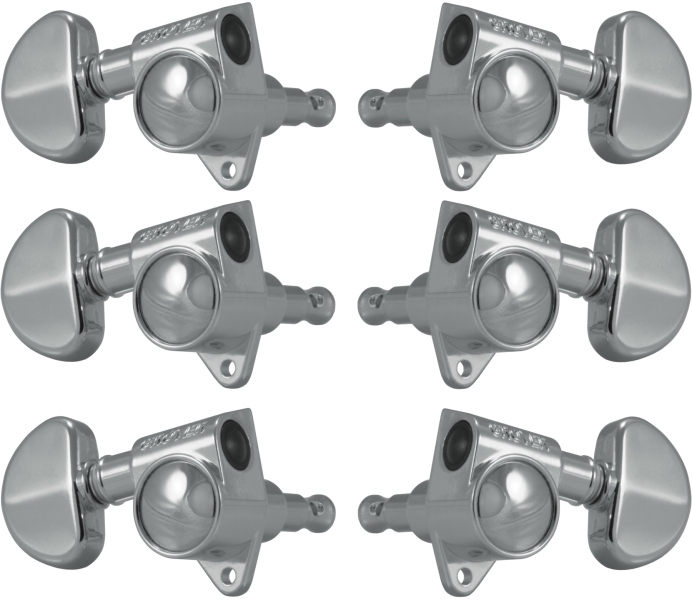 Grover 102-18C Original Rotomatics 3 + 3 Chrome
