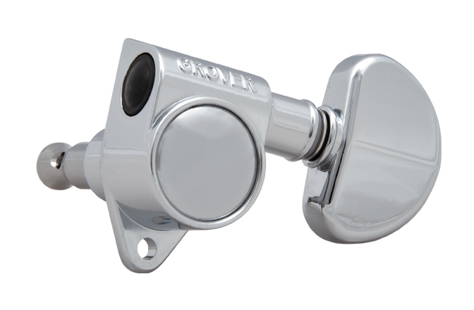 Set cheițe chitară Grover 102-18C Original Rotomatics 3 + 3 Chrome