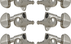 Set cheițe chitară Grover  102-18N Original Rotomatics 3 + 3 Nickel