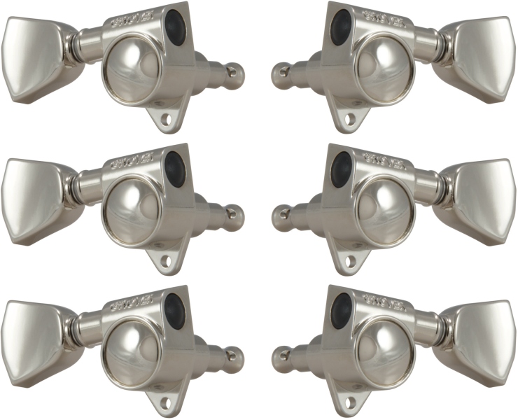 Grover 102-18NK Original Rotomatics Guitar Machine Heads 3 + 3 Nickel