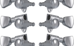 Set cheițe chitară Grover 102CK Original Rotomatics 3 + 3 Chrome