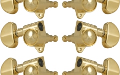 Set cheițe chitară Grover 102G Original Rotomatics 3 + 3 Gold