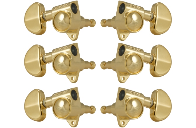 Set cheițe chitară Grover 102G Original Rotomatics 3 + 3 Gold