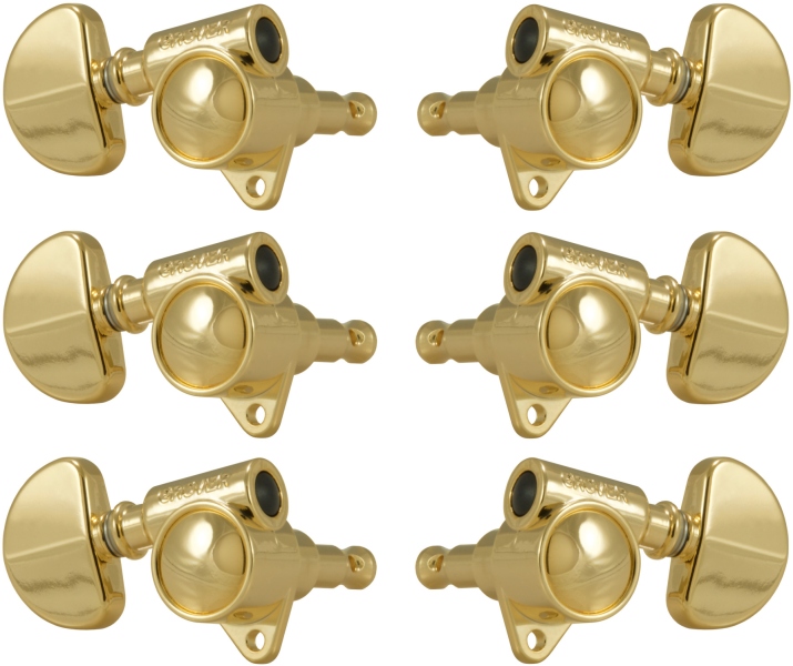 Grover 102GV Original 'Milk Bottle' Style Rotomatics 3 + 3 Gold