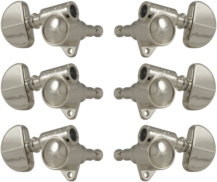 Grover 102NV Original 'Milk Bottle' Style Rotomatics 3 + 3 Nickel