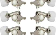 Set cheițe chitară Grover 103N Original 'Milk Bottle' Style Rotomatics 3 + 3 Nickel