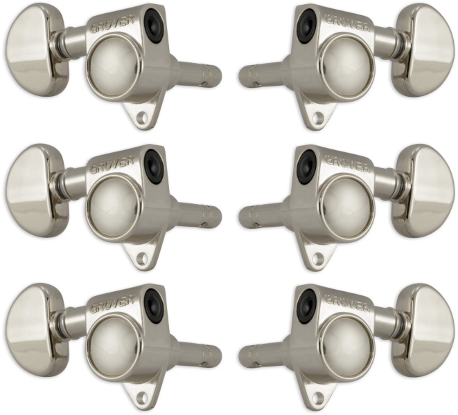 Grover 106N Original Locking Rotomatics 3 + 3 Nickel