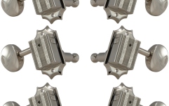 Set cheițe chitară Grover 136N Vintage Deluxe Guitar Machines 3 + 3 Nickel