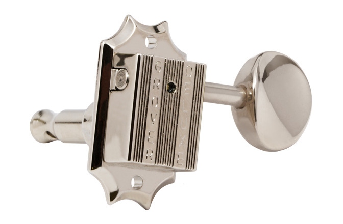 Set cheițe chitară Grover 136N Vintage Deluxe Guitar Machines 3 + 3 Nickel