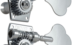 Set cheițe chitară Grover 142C4 Vintage Bass Machines  4-in-Line Left Side Chrome